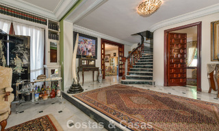 Villa clásica de estilo mediterráneo en venta a un paso del centro de Marbella 784011 
