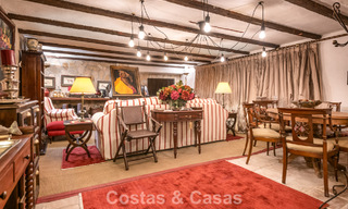 Villa clásica de estilo mediterráneo en venta a un paso del centro de Marbella 784030 