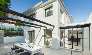 Lujosa y moderna villa mediterránea en venta, en primera línea de Aloha Golf, en el Valle del Golf de Nueva Andalucía, Marbella 784101 