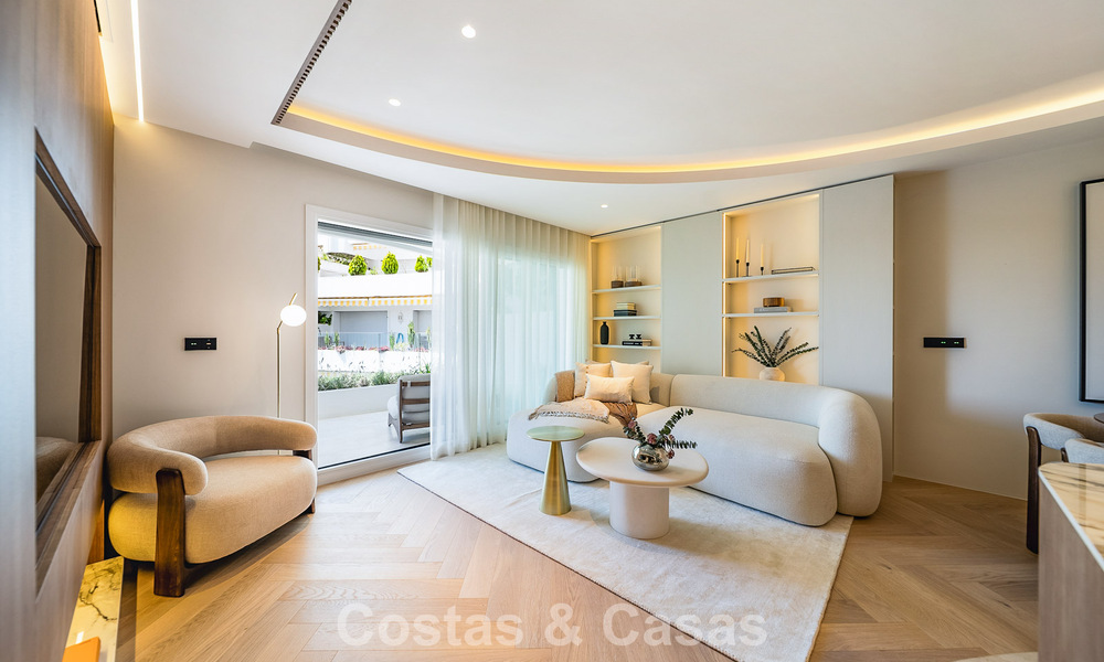 Lujoso apartamento de 3 dormitorios en venta con vistas panorámicas a la Milla de Oro de Marbella 784216