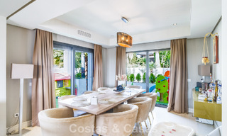 Impresionante villa mediterránea moderna en venta en un complejo seguro y exclusivo en la Milla de Oro de Marbella 784291 