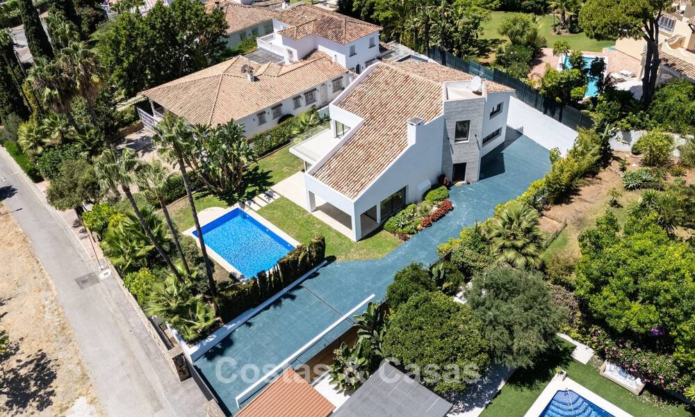 Villa con encanto mediterráneo y un toque moderno en venta cerca del centro de San Pedro, Marbella 784378