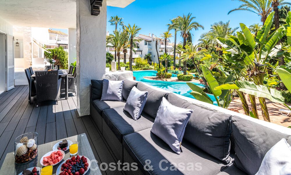 Apartamento de lujo en venta en el prestigioso resort Puente Romano, en la Milla de Oro de Marbella 784664
