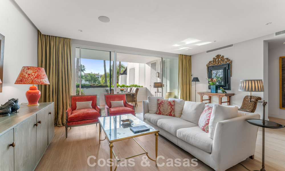 Apartamento de 3 dormitorios en un complejo boutique en venta en Puente Romano, en la Milla de Oro de Marbella 784528