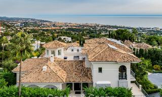 Impresionante villa con arquitectura auténtica y vistas al mar en venta en Sierra Blanca, en la Milla de Oro de Marbella 784635 