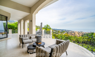 Impresionante villa con arquitectura auténtica y vistas al mar en venta en Sierra Blanca, en la Milla de Oro de Marbella 784640 