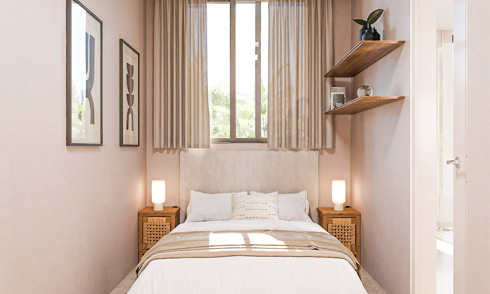 Apartamento reformado con vistas al mar en venta en un complejo en primera línea de playa, a un paso de Puerto Banús, Marbella 784678
