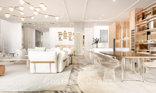 Ático en venta en primera línea de playa con impresionantes vistas al mar en Puerto Banús, Marbella 784691 