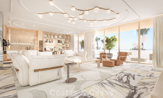 Ático en venta en primera línea de playa con impresionantes vistas al mar en Puerto Banús, Marbella 784692 