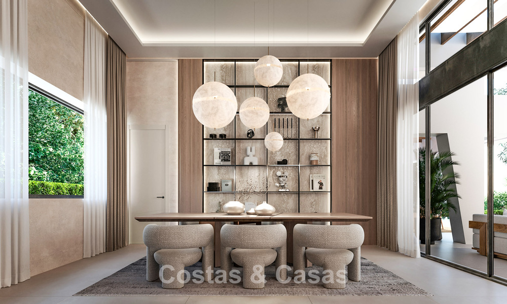 Villa modernista de lujo de una sola planta en venta en Nueva Andalucía, Marbella 784894