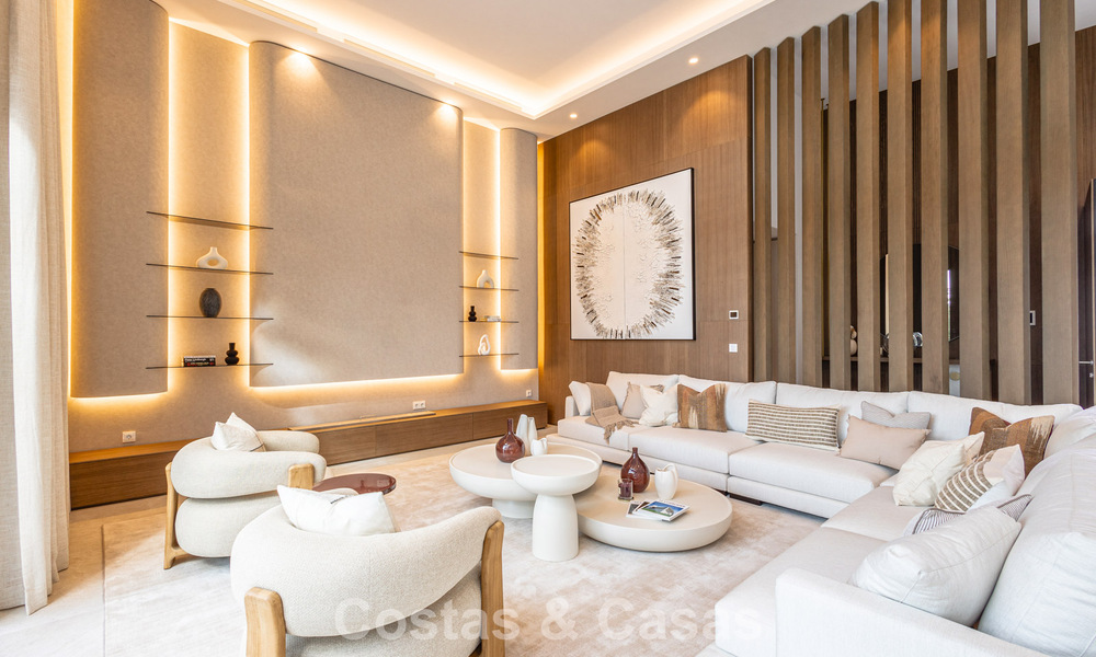 Villa modernista de lujo de una sola planta en venta en Nueva Andalucía, Marbella 799831