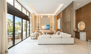 Villa modernista de lujo de una sola planta en venta en Nueva Andalucía, Marbella 799833 