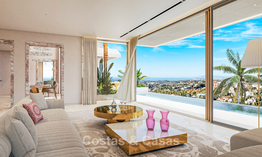 Exclusivas villas de diseño con interiores Versace Home en venta en Nueva Andalucía, Marbella 784941