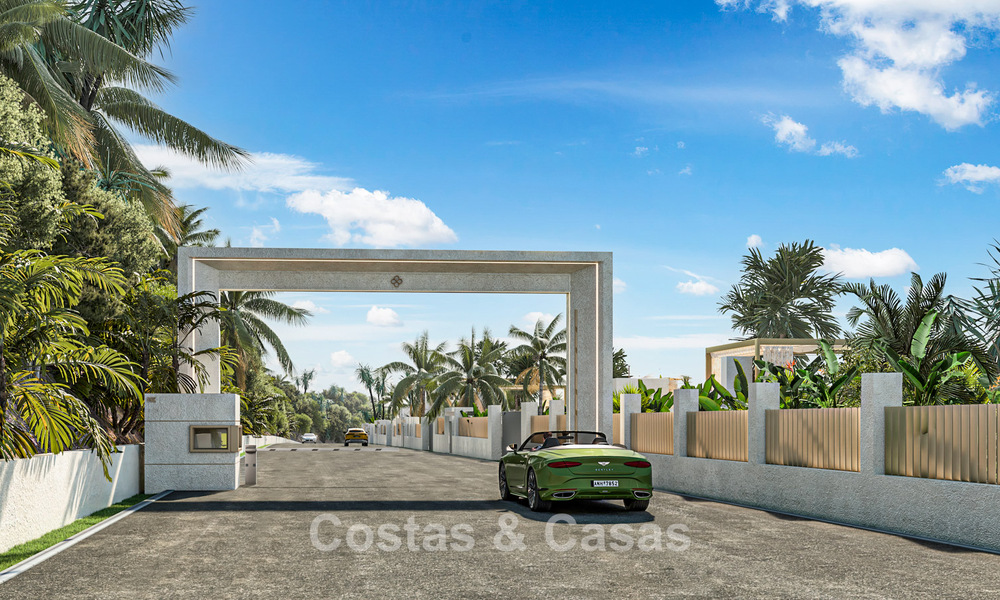 Exclusivas villas de diseño con interiores Versace Home en venta en Nueva Andalucía, Marbella 784942
