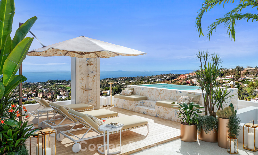 Exclusivas villas de diseño con interiores Versace Home en venta en Nueva Andalucía, Marbella 784947