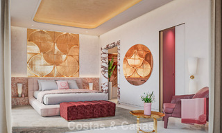 Exclusivas villas de diseño con interiores Versace Home en venta en Nueva Andalucía, Marbella 784951 