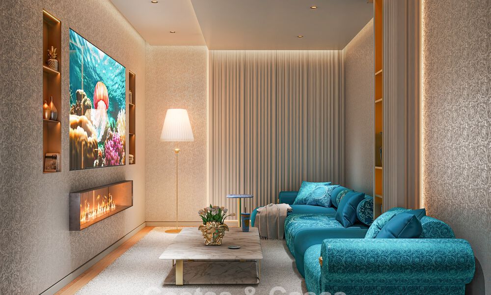 Exclusivas villas de diseño con interiores Versace Home en venta en Nueva Andalucía, Marbella 784952