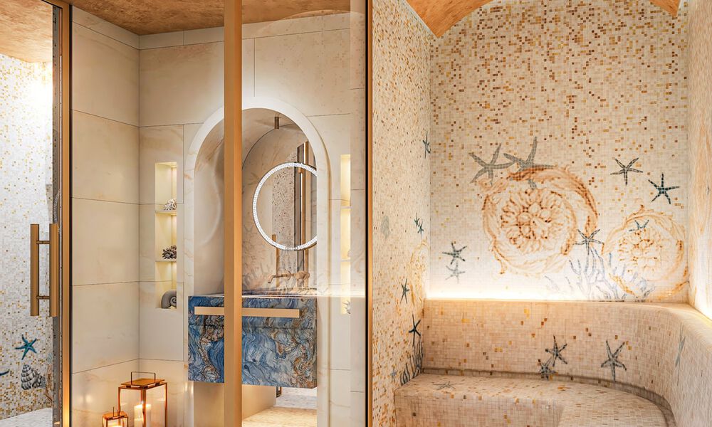 Exclusivas villas de diseño con interiores Versace Home en venta en Nueva Andalucía, Marbella 784954