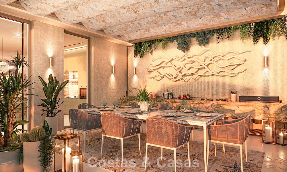 Exclusivas villas de diseño con interiores Versace Home en venta en Nueva Andalucía, Marbella 784955