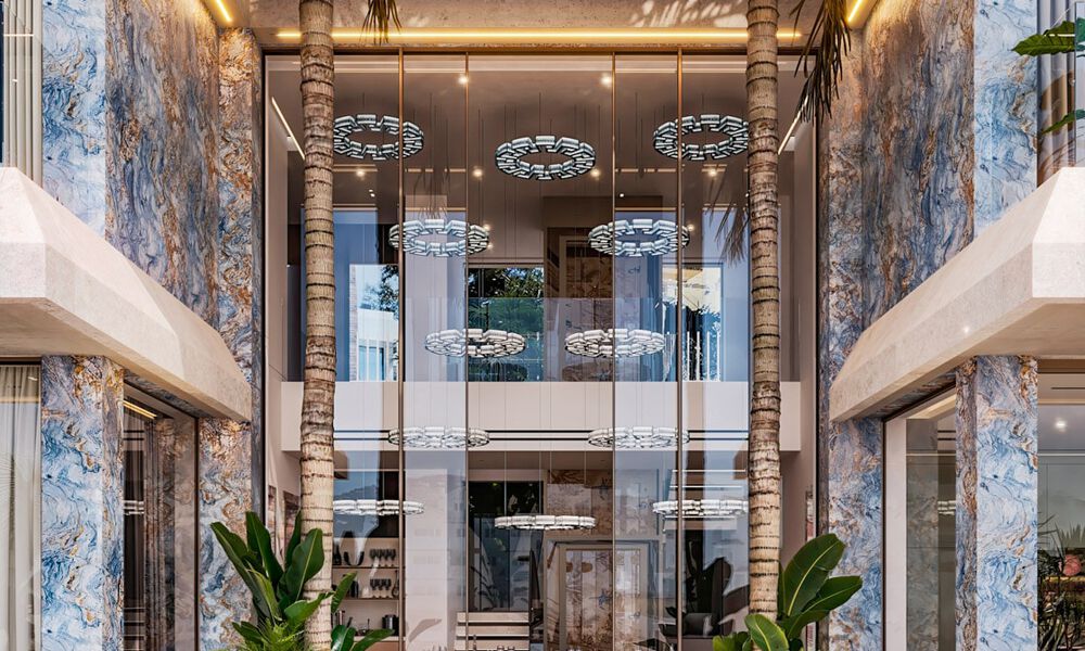 Exclusivas villas de diseño con interiores Versace Home en venta en Nueva Andalucía, Marbella 784962