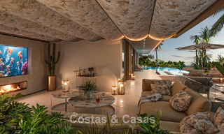 Exclusivas villas de diseño con interiores Versace Home en venta en Nueva Andalucía, Marbella 784963 