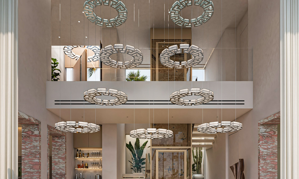 Exclusivas villas de diseño con interiores Versace Home en venta en Nueva Andalucía, Marbella 784967