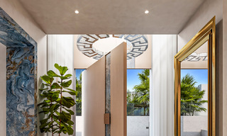 Exclusivas villas de diseño con interiores Versace Home en venta en Nueva Andalucía, Marbella 784968 