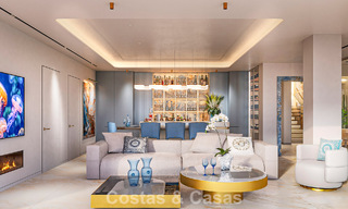 Exclusivas villas de diseño con interiores Versace Home en venta en Nueva Andalucía, Marbella 784972 