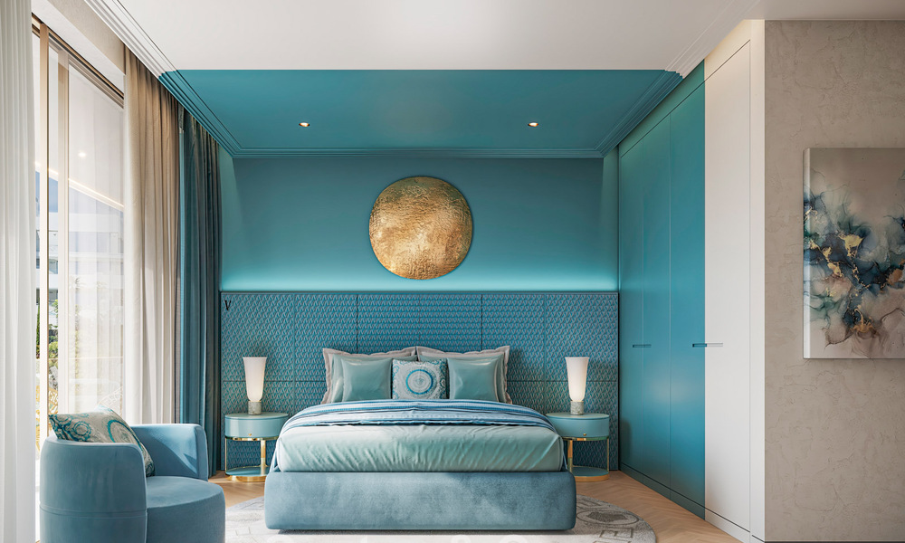 Exclusivas villas de diseño con interiores Versace Home en venta en Nueva Andalucía, Marbella 784975