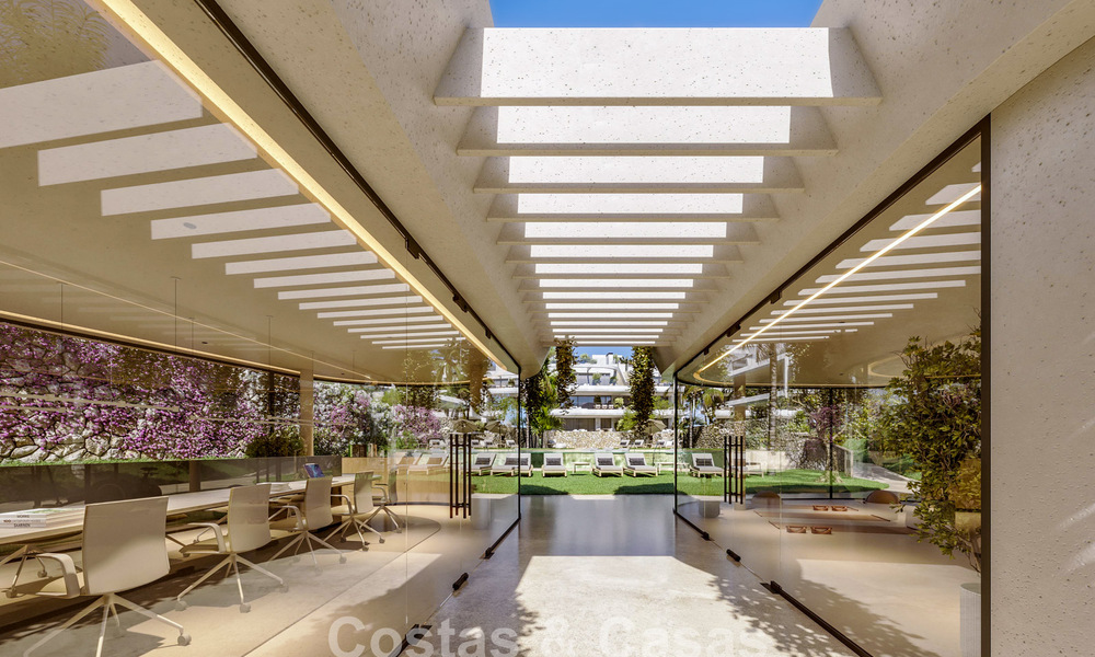 Innovadores apartamentos sobre plano en venta a un paso de los servicios y la playa en Estepona, Costa del Sol 784906