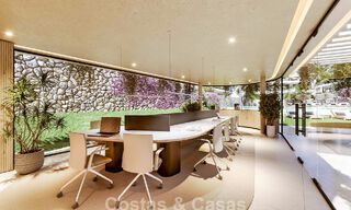Innovadores apartamentos sobre plano en venta a un paso de los servicios y la playa en Estepona, Costa del Sol 784909 