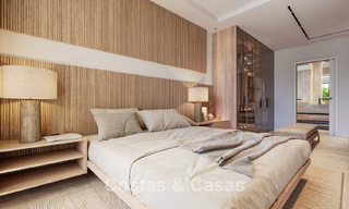 Innovadores apartamentos sobre plano en venta a un paso de los servicios y la playa en Estepona, Costa del Sol 784911 