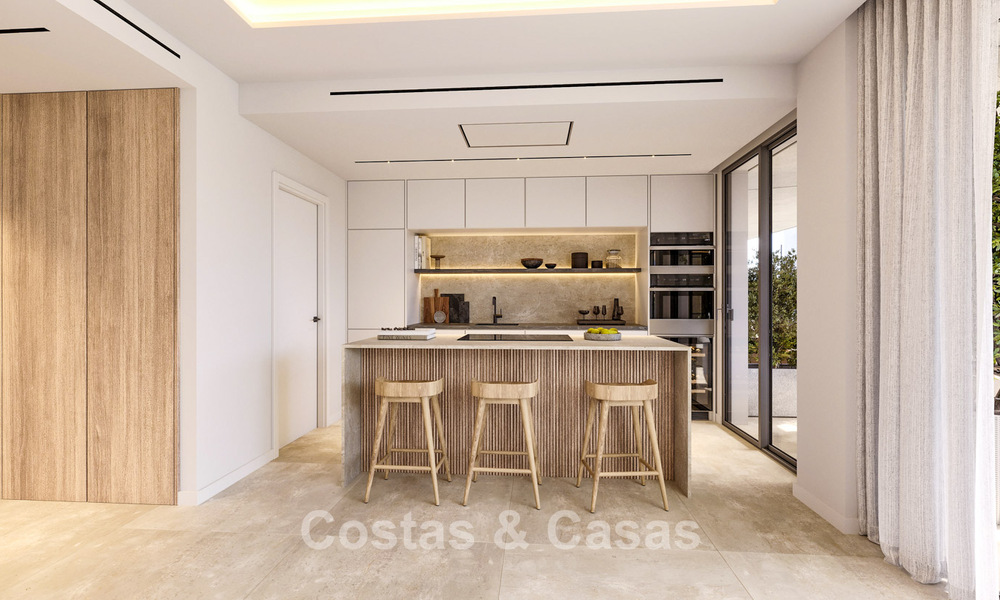Innovadores apartamentos sobre plano en venta a un paso de los servicios y la playa en Estepona, Costa del Sol 784918