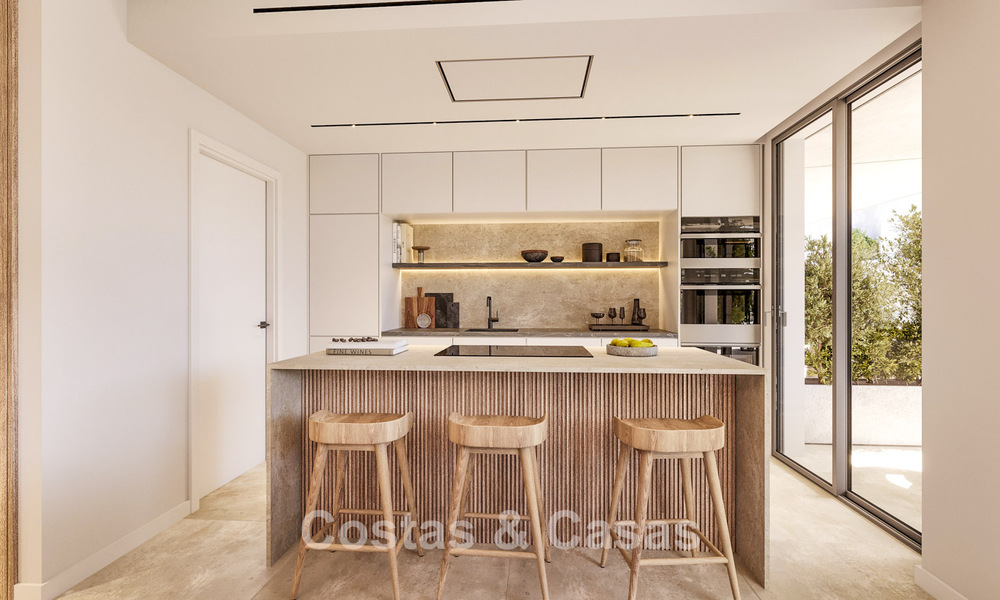 Innovadores apartamentos sobre plano en venta a un paso de los servicios y la playa en Estepona, Costa del Sol 784920