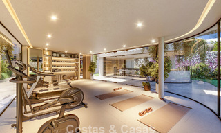 Innovadores apartamentos sobre plano en venta a un paso de los servicios y la playa en Estepona, Costa del Sol 784925 