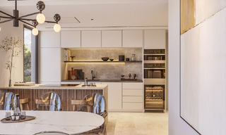 Innovadores apartamentos sobre plano en venta a un paso de los servicios y la playa en Estepona, Costa del Sol 784931 