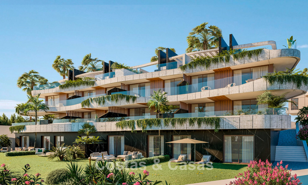 ¡Prelanzamiento! Lujosos apartamentos de obra nueva en venta en las verdes colinas de Elviria, al este del centro de Marbella 785009