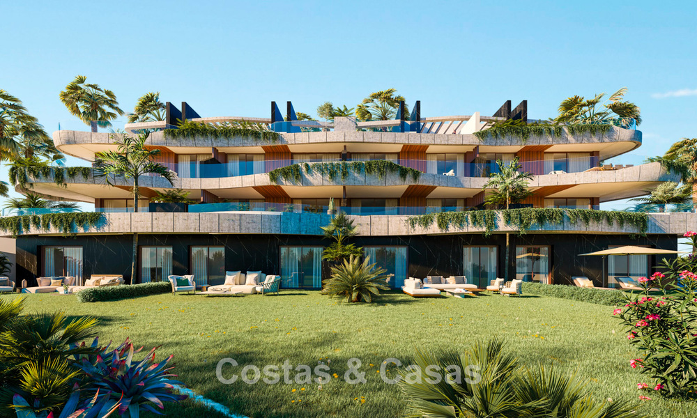 ¡Prelanzamiento! Lujosos apartamentos de obra nueva en venta en las verdes colinas de Elviria, al este del centro de Marbella 785011