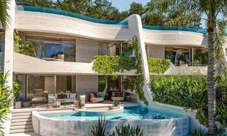 Apartamentos dúplex de diseño en venta en la Milla de Oro de Marbella 785016 