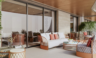 Apartamentos dúplex de diseño en venta en la Milla de Oro de Marbella 785019 