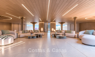 ¡Lanzamiento! Innovadores apartamentos sobre plano con vistas panorámicas al mar en venta cerca del centro de Estepona 785264 