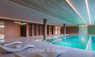 ¡Lanzamiento! Innovadores apartamentos sobre plano con vistas panorámicas al mar en venta cerca del centro de Estepona 785265 