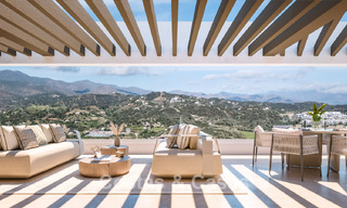 ¡Lanzamiento! Innovadores apartamentos sobre plano con vistas panorámicas al mar en venta cerca del centro de Estepona 785268 
