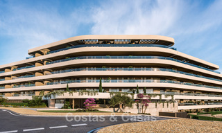 ¡Lanzamiento! Innovadores apartamentos sobre plano con vistas panorámicas al mar en venta cerca del centro de Estepona 785269 
