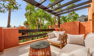 Prestigiosa casa adosada en venta en un exclusivo complejo residencial en la Milla de Oro de Marbella 785425 