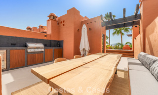Prestigiosa casa adosada en venta en un exclusivo complejo residencial en la Milla de Oro de Marbella 785427 
