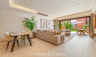 Prestigiosa casa adosada en venta en un exclusivo complejo residencial en la Milla de Oro de Marbella 785435 