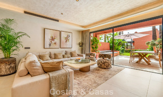 Prestigiosa casa adosada en venta en un exclusivo complejo residencial en la Milla de Oro de Marbella 785436 