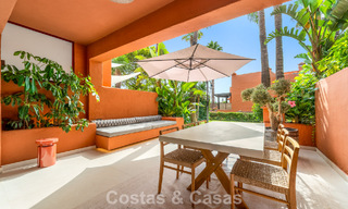 Prestigiosa casa adosada en venta en un exclusivo complejo residencial en la Milla de Oro de Marbella 785444 