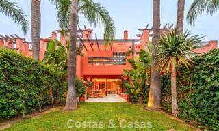 Prestigiosa casa adosada en venta en un exclusivo complejo residencial en la Milla de Oro de Marbella 785451 